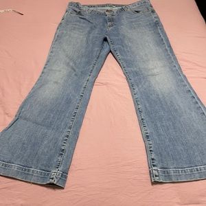 Long and Lean Gap Stretch Jeans
